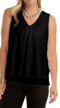Frank Lyman V-neck Sleeveless Pullover Style 61175