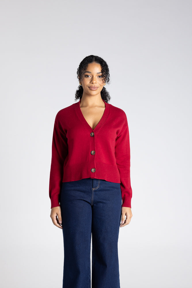 Two T's Knit Cardigan Style 3308